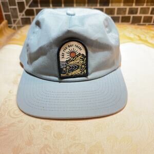 Katin Hat Snapback Adult OSFA Blue Cap See You Out There Hipster Outdoor